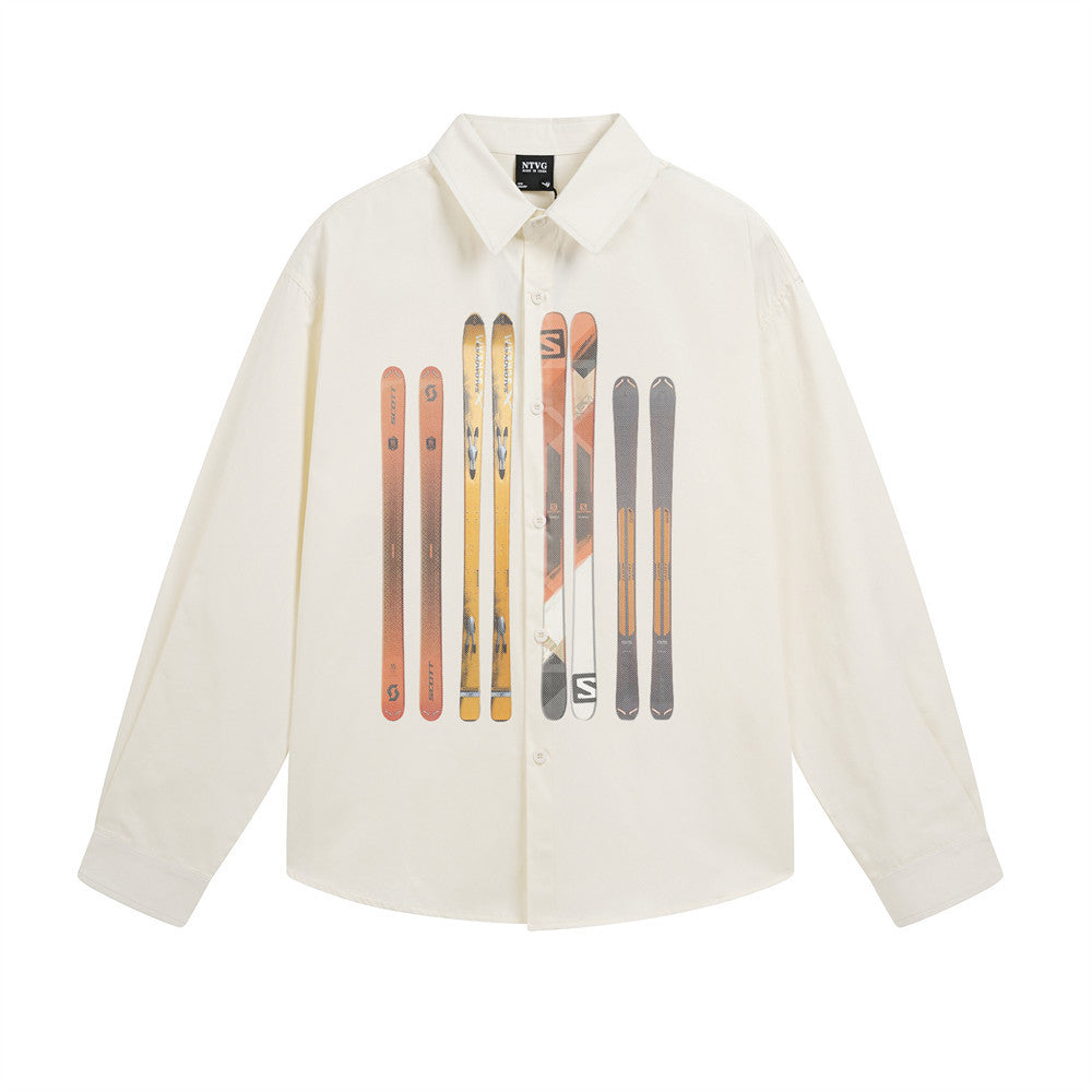 VOIDLINE™ Creative Open-Front Shirt