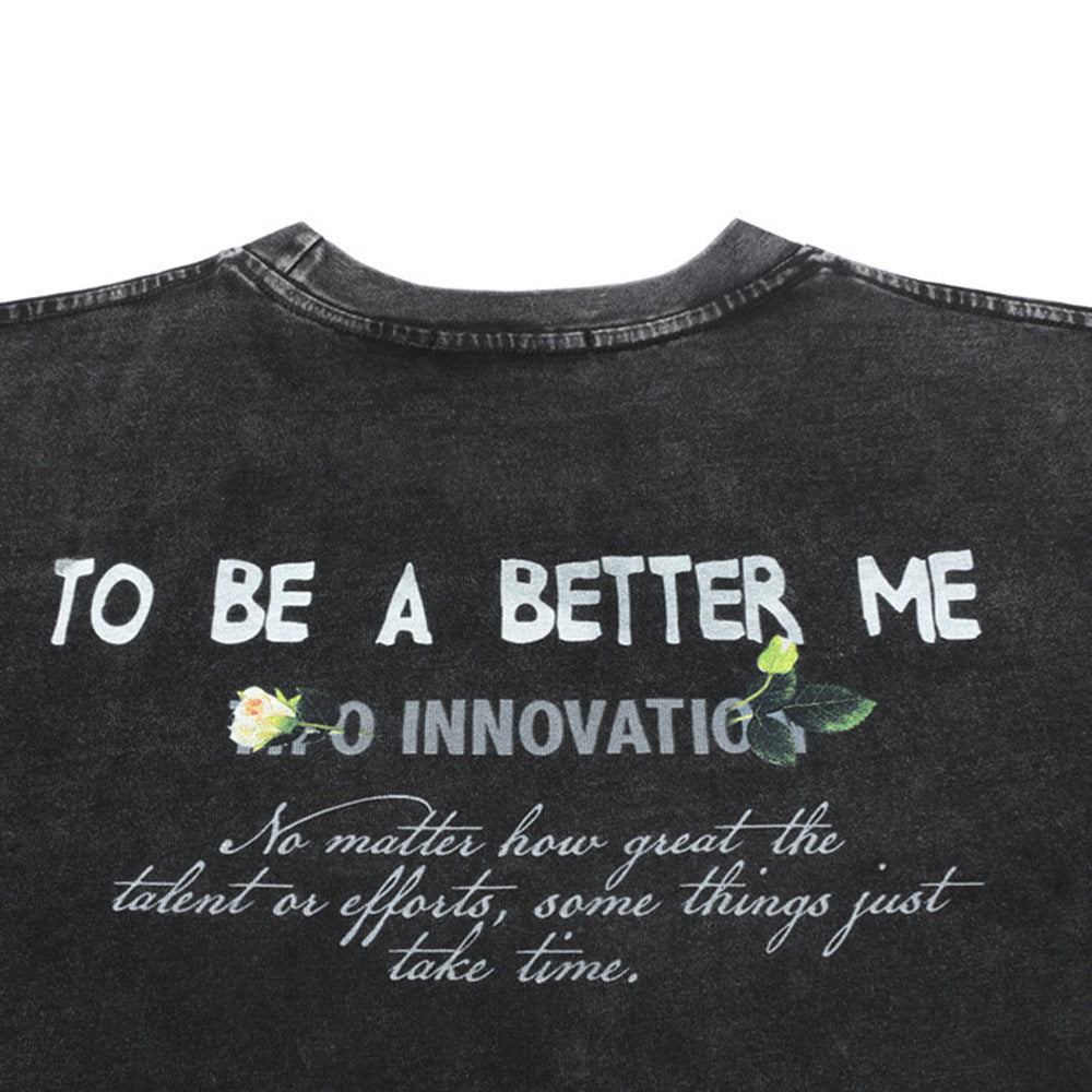 VOIDLINE™ Character printed long sleeved T-shirt