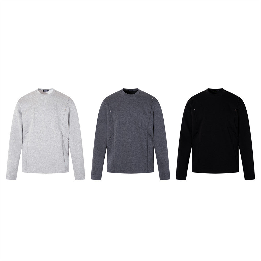 VOIDLINE™ Solid Color Casual Sweatshirt