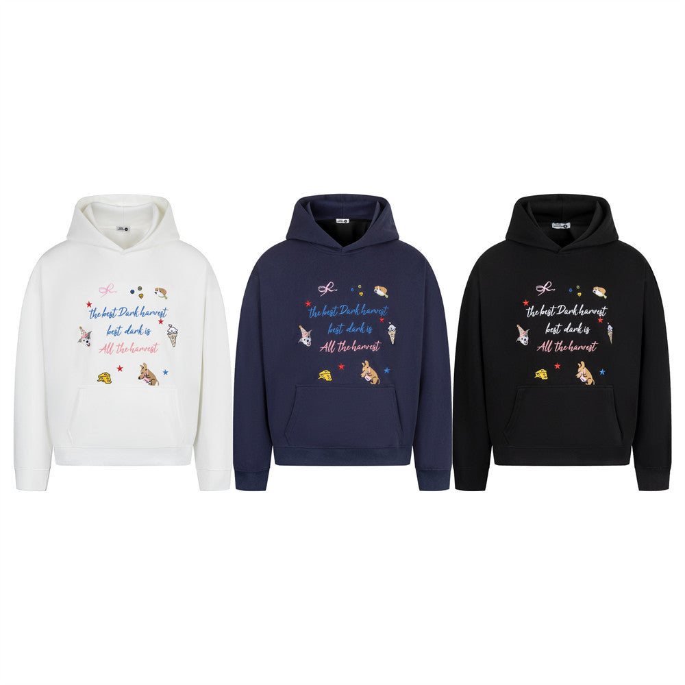 VOIDLINE™ Embroidered Cartoon Hoodie