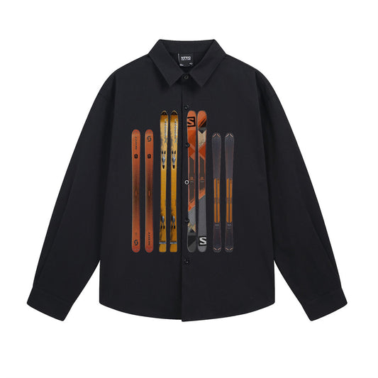 VOIDLINE™ Creative Open-Front Shirt