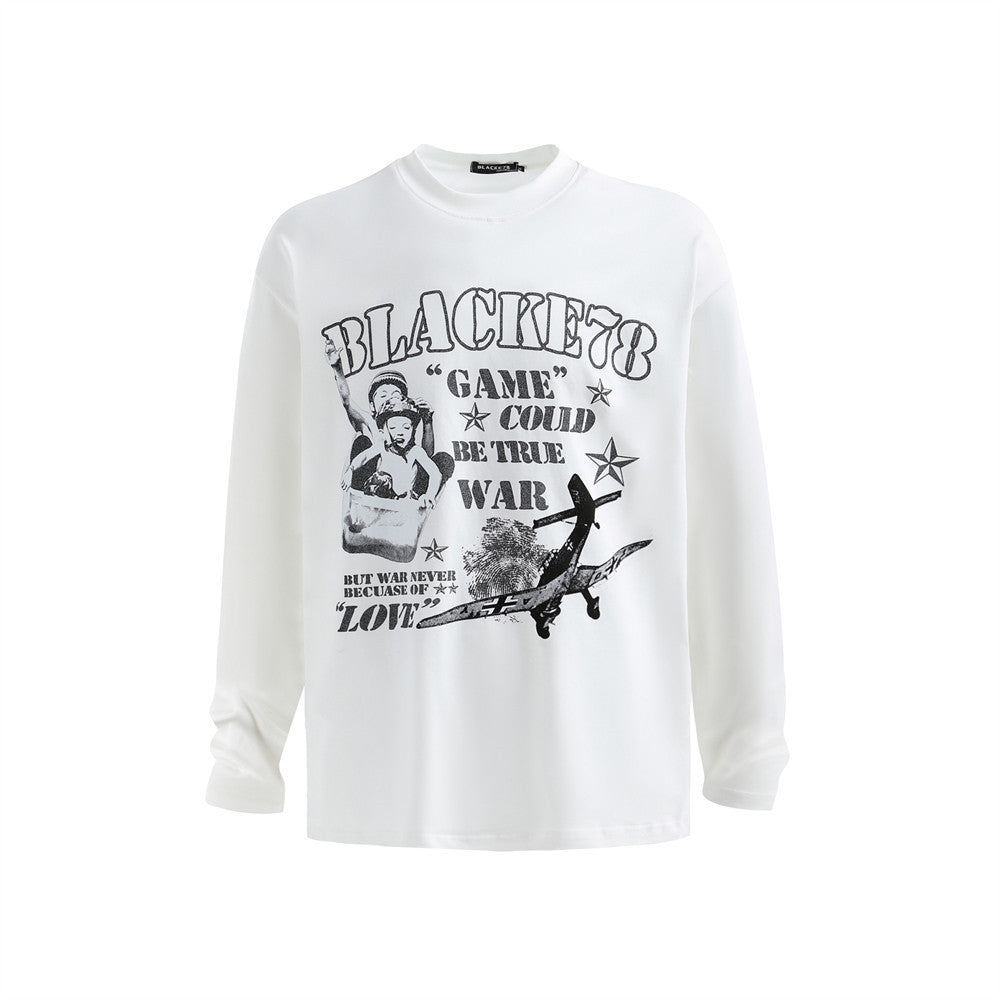 VOIDLINE™ Character Printed Long Sleeve T-Shirt